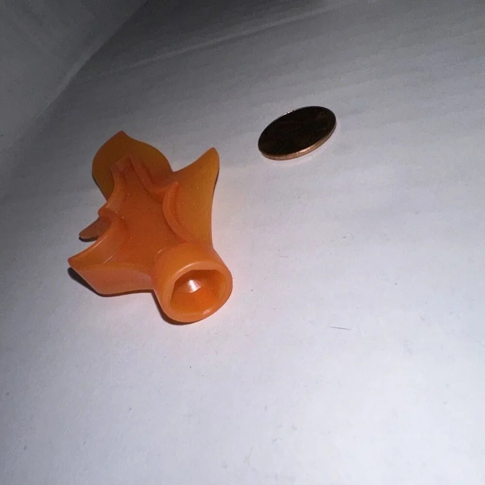 Lego‎ Duplo Fire Flame Orange Translucent Blaze Replacement Piece for Fire House